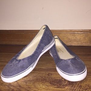 L.L. Bean Denim Slip On Sneakers